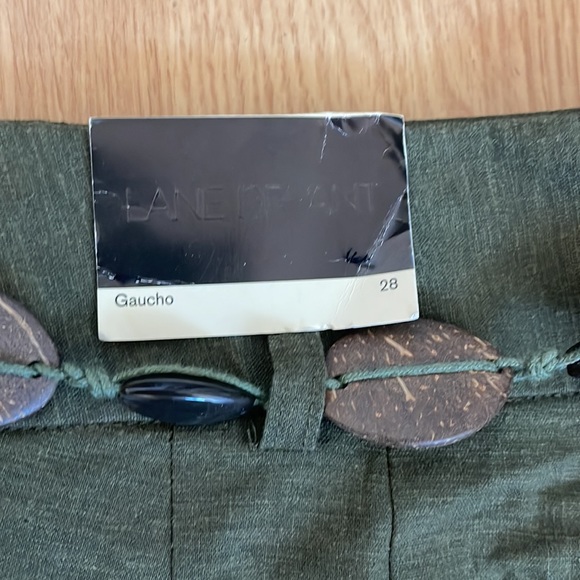 Linen Lane Bryant Capri Pants Size 28 NWT - Picture 5 of 8